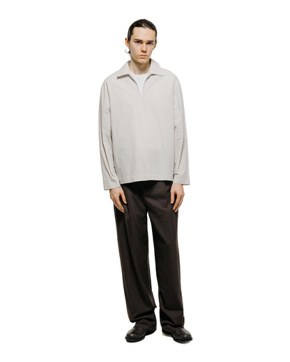 lost & found De Bonne Facture De Bonne Facture Vareuse Organic Cotton Mineral White
