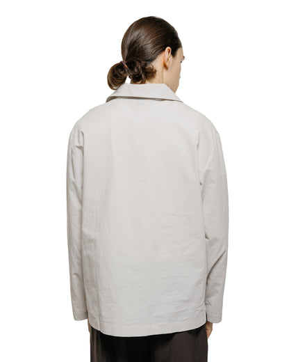 lost & found De Bonne Facture De Bonne Facture Vareuse Organic Cotton Mineral White