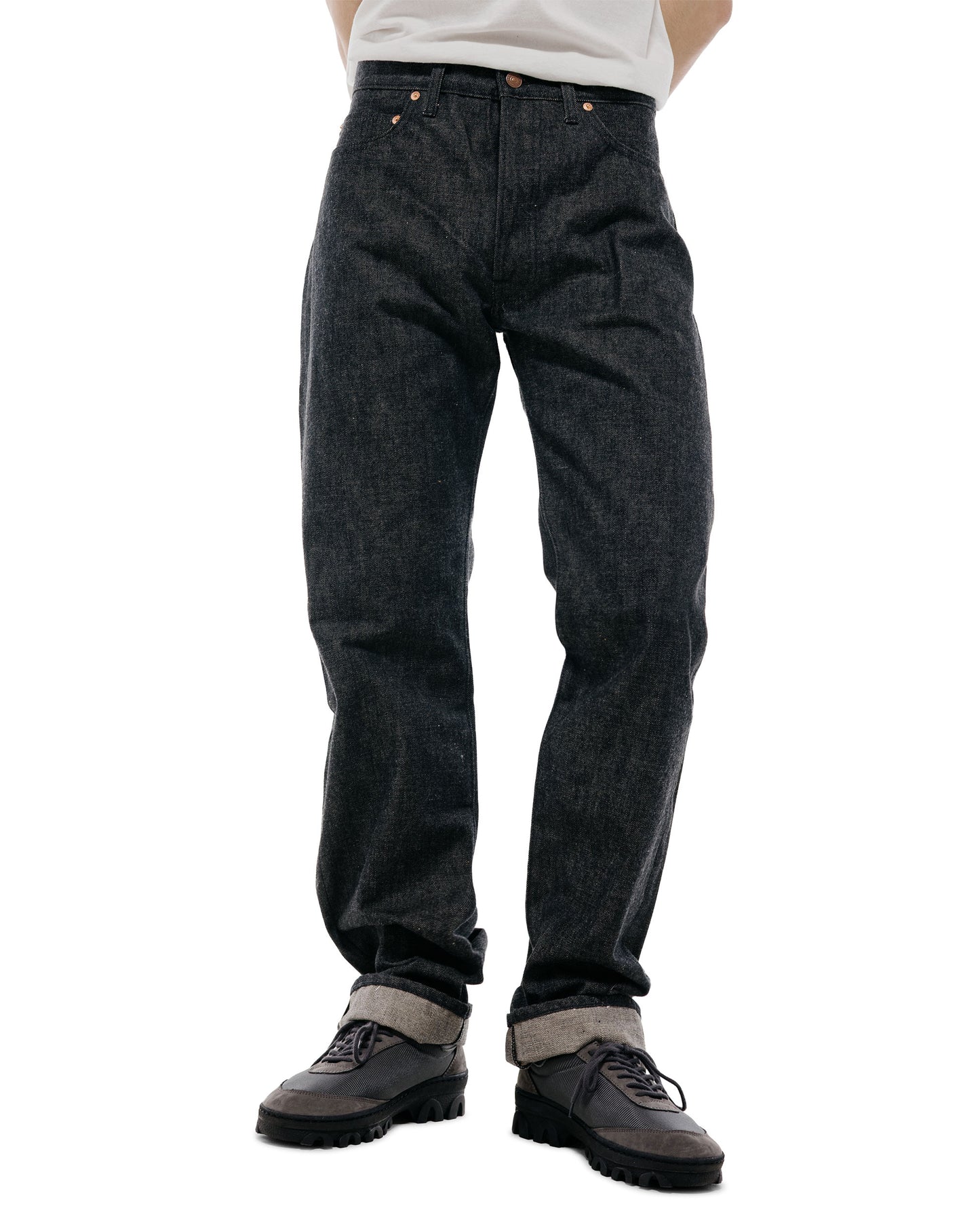 lost & found Warehouse Denime Lot. 224-66B (66 Model) Denim Black