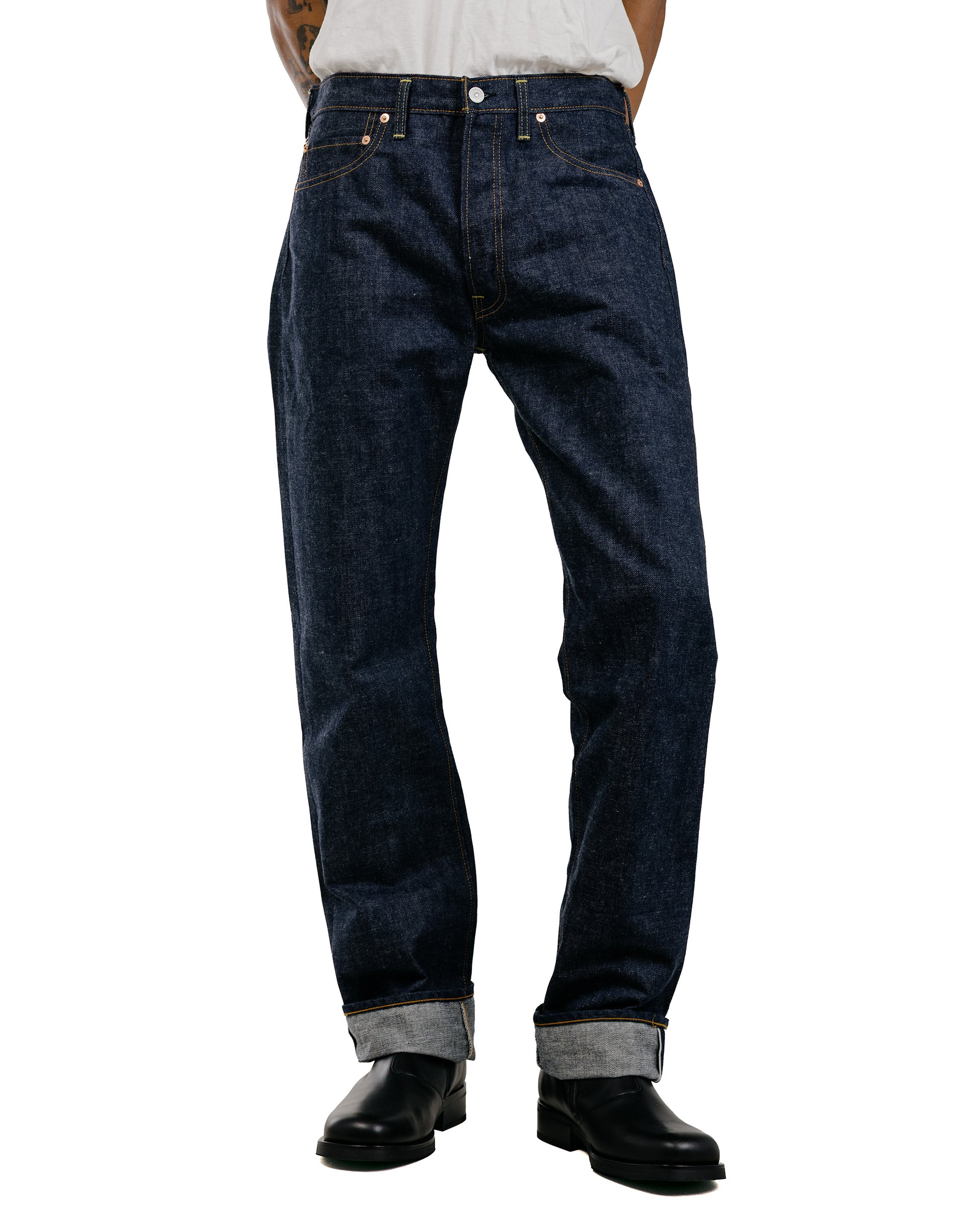 Denime Lot. 224-66 (66 Model) Indigo Denim