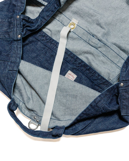 lost & found Warehouse Denime Lot. 302 News Paper Bag No Print Denim Indigo