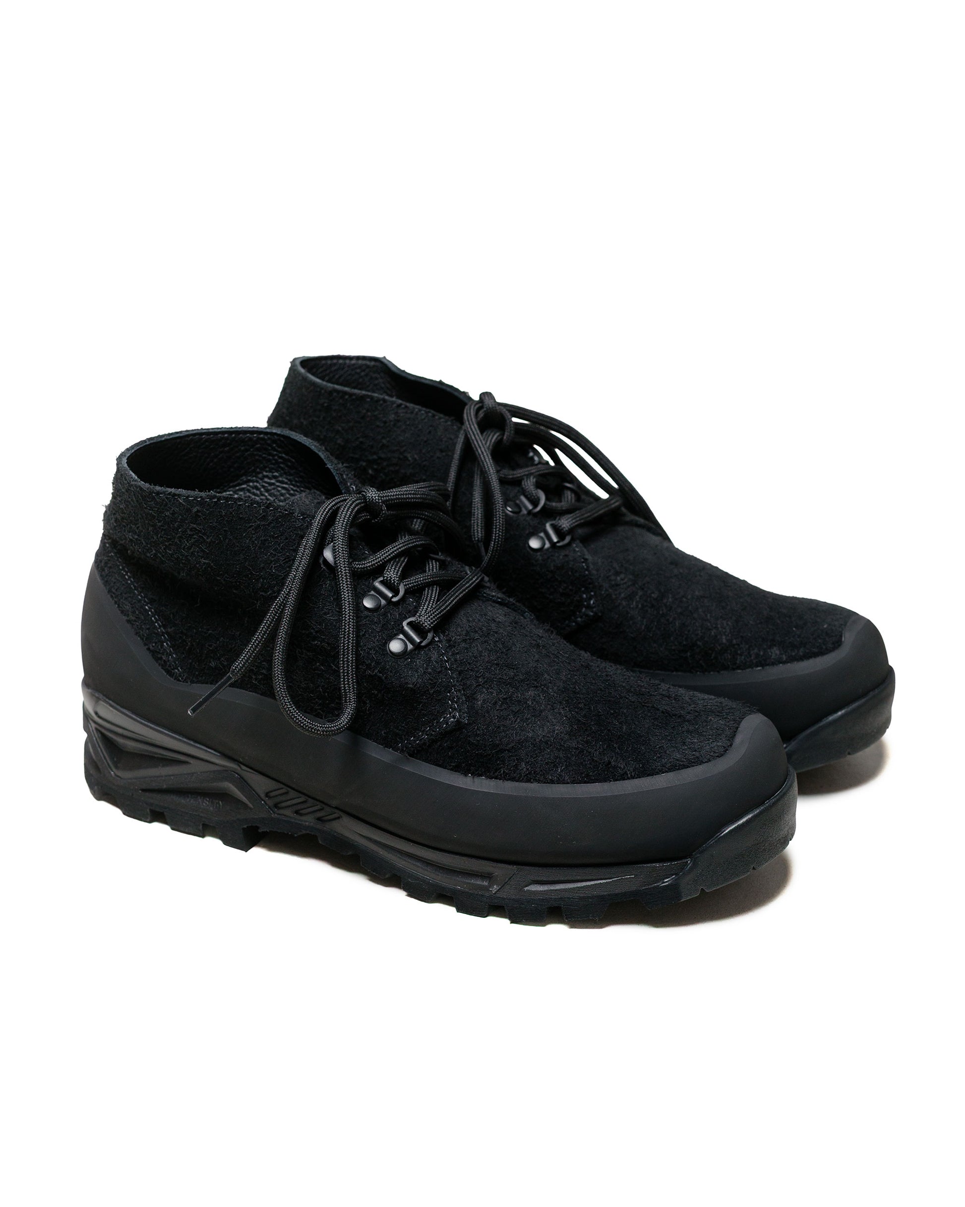 lost & found Diemme Diemme Asiago Black Hairy Suede