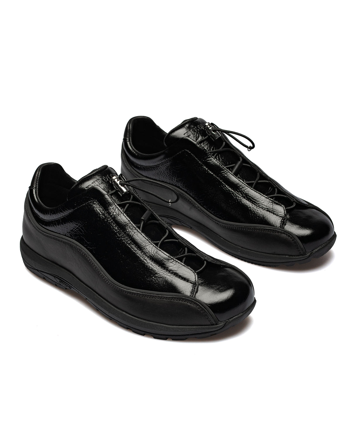 lost & found Diemme Diemme Licata Black Crackled Patent Leather