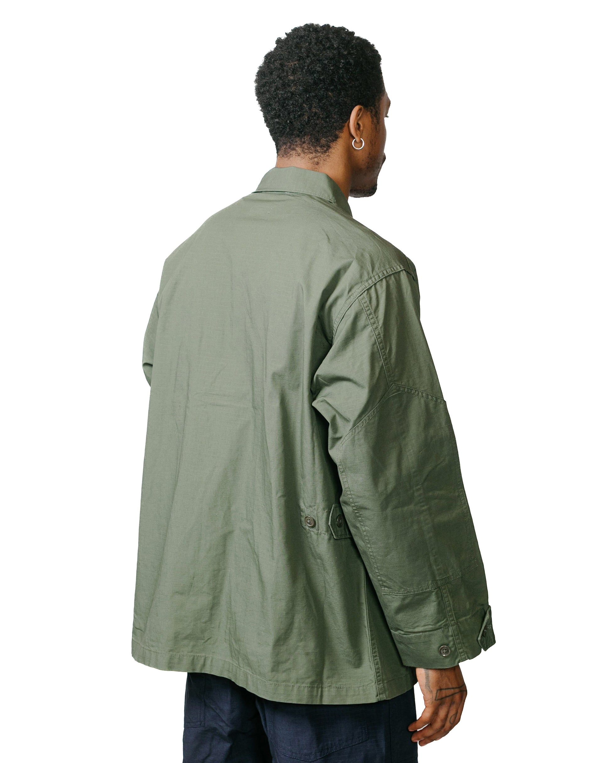 lost & found Engineered Garments Engineered Garments BDU Jacket Olive Cotton Ripstop