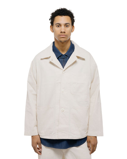 Engineered Garments Workaday Utility Jacket Natural 7oz Cotton HB Twill