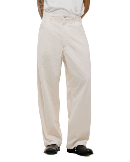 Engineered Garments Workaday Painter Pant Natural 7oz Cotton HB Twill