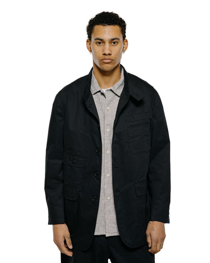 lost & found Engineered Garments Engineered Garments AN Jacket Black Cotton High Count Twill