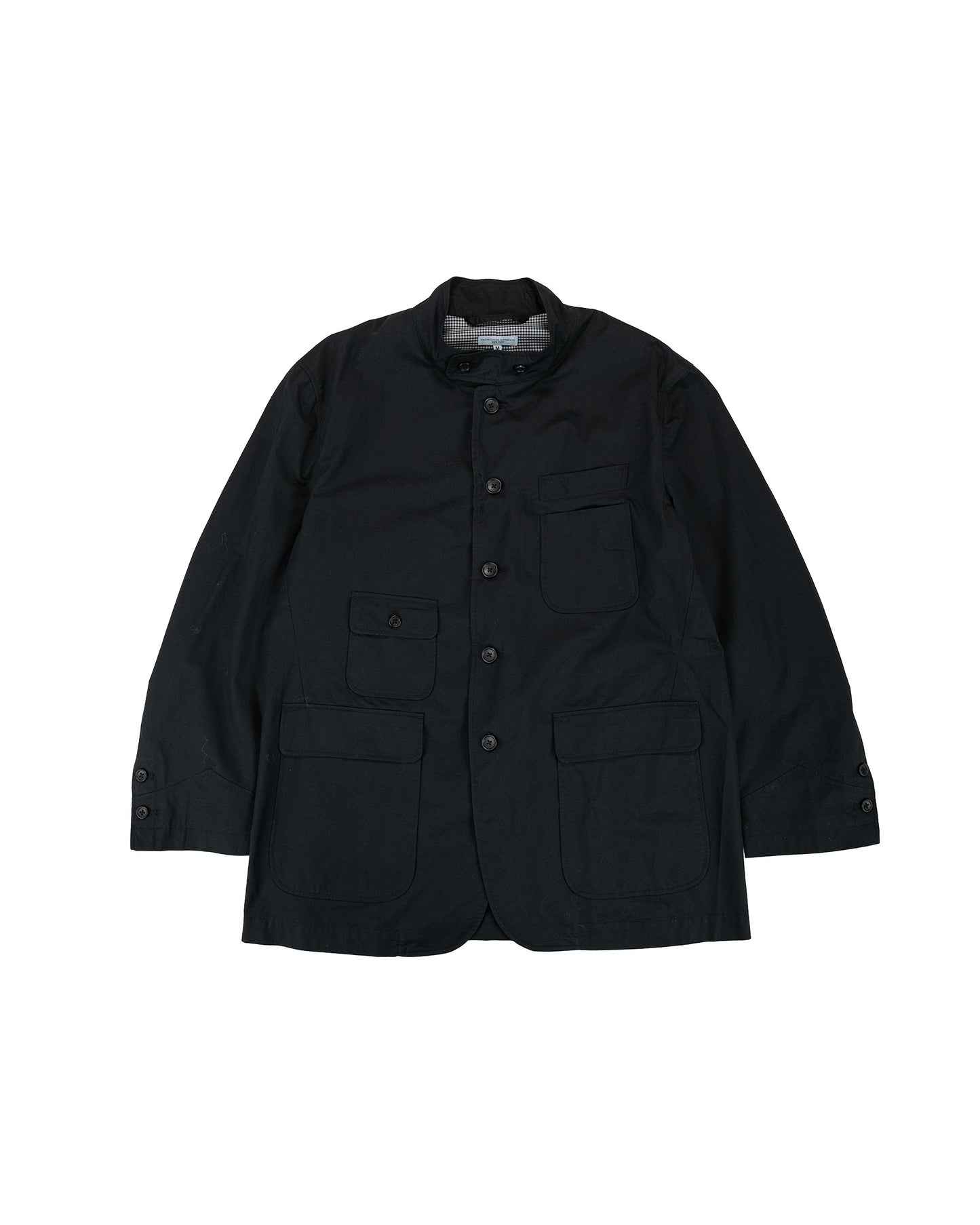 lost & found Engineered Garments Engineered Garments AN Jacket Black Cotton High Count Twill