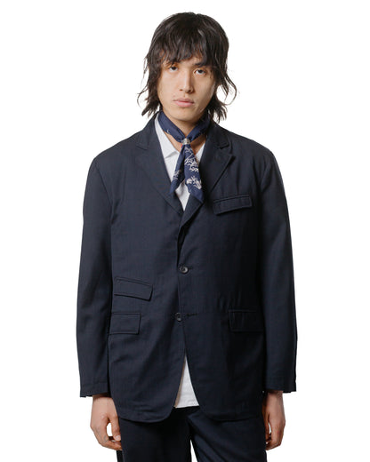 lost & found Engineered Garments Engineered Garments Andover Jacket Dark Navy Tropical Wool
