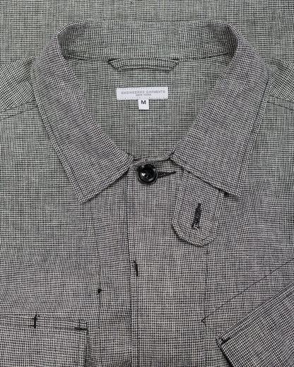 lost & found Engineered Garments Engineered Garments BDU Jacket Black/Grey CL Houndstooth