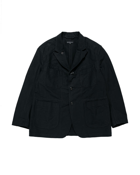 Engineered Garments Bedford Jacket Black Cotton Double Cloth