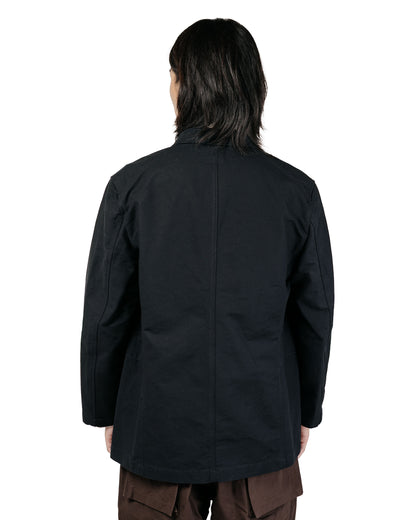 Engineered Garments Bedford Jacket Black Cotton Double Cloth
