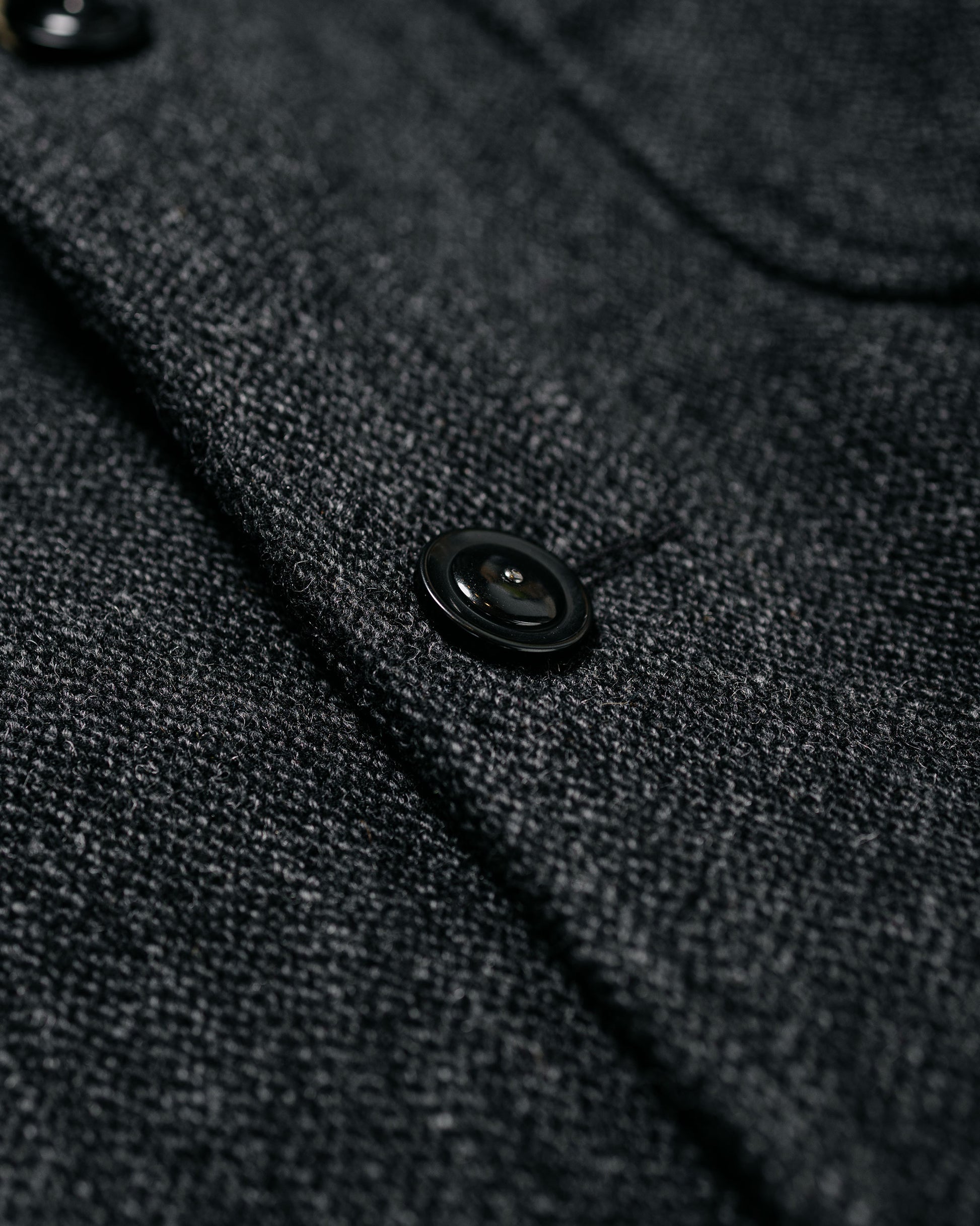 Engineered Garments Bedford Jacket Charcoal Wool Poly Heavy Tweed