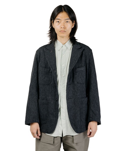 Engineered Garments Bedford Jacket Charcoal Wool Poly Heavy Tweed