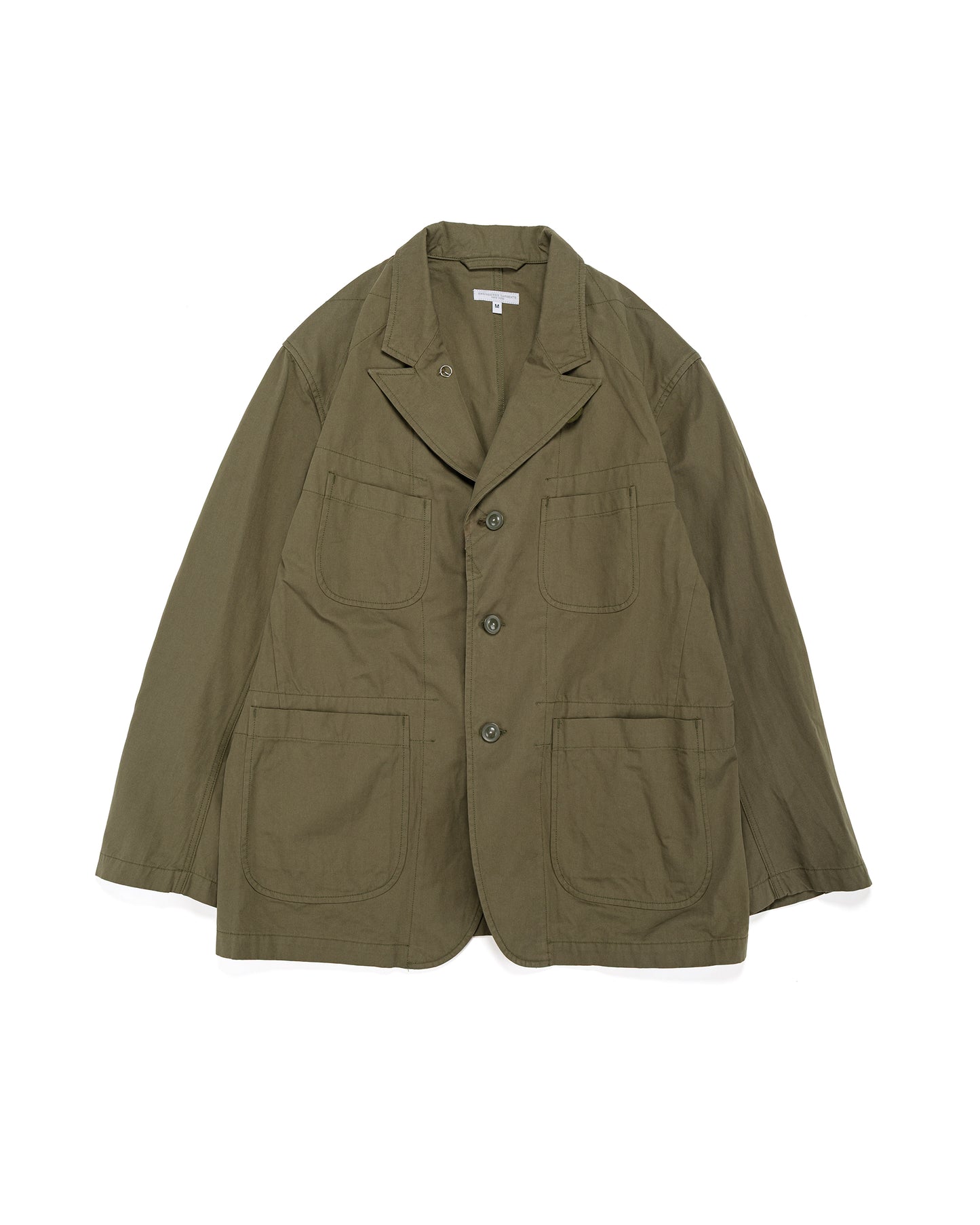 lost & found Engineered Garments Engineered Garments Bedford Jacket Olive Cotton Sanded Cloth