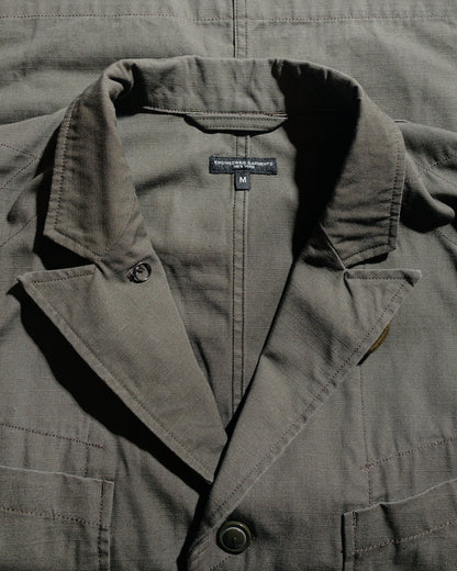 lost & found Engineered Garments Engineered Garments Bedford Jacket Olive Heavyweight Cotton Ripstop