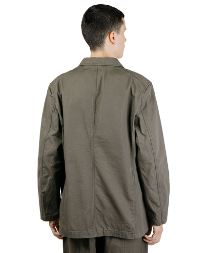 Engineered Garments Bedford Jacket Olive Heavyweight Cotton Ripstop