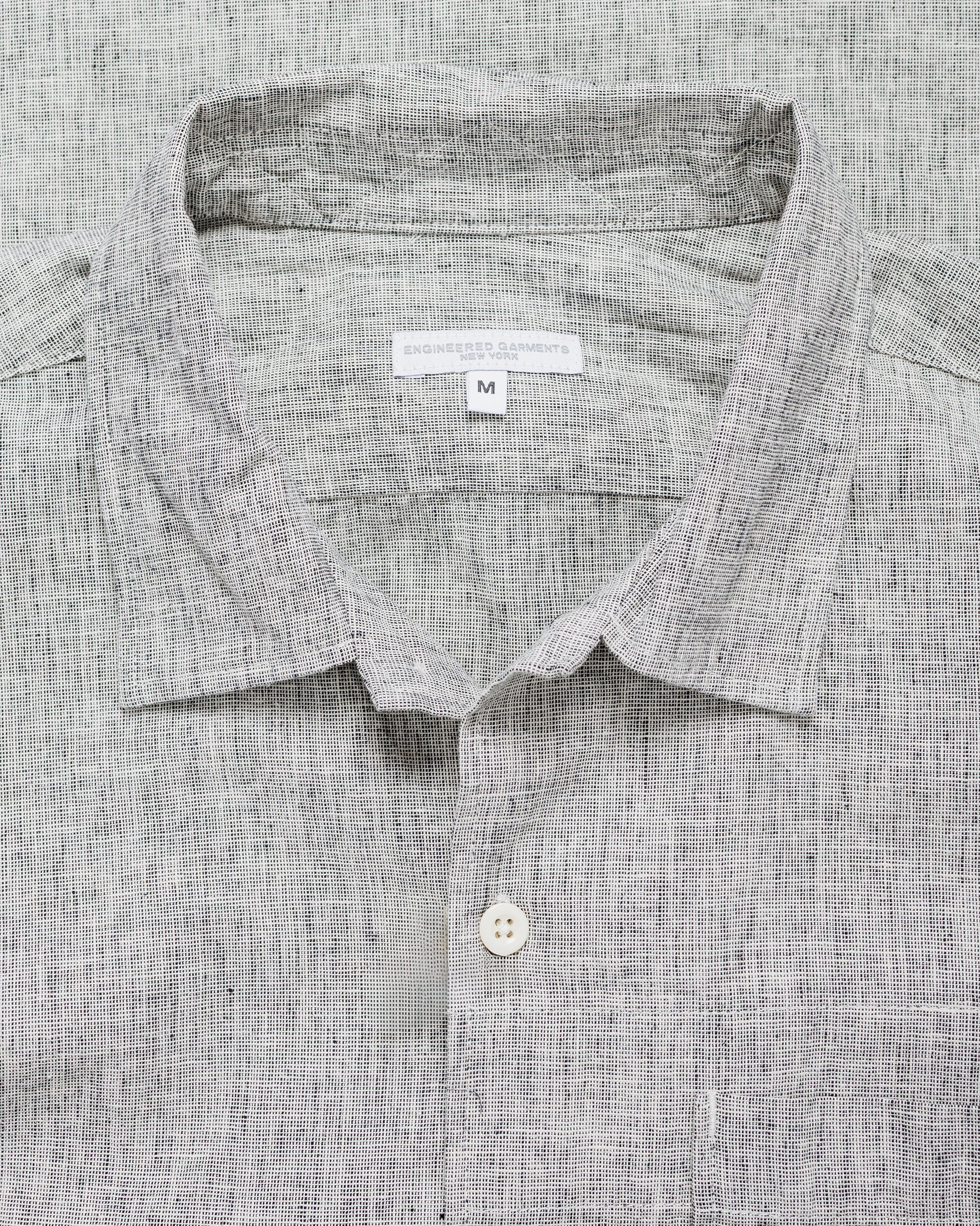 lost & found Engineered Garments Engineered Garments Camp Shirt Heather Grey CL Melange