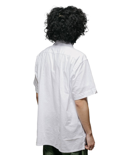 lost & found Engineered Garments Engineered Garments Camp Shirt White Cotton Handkerchief
