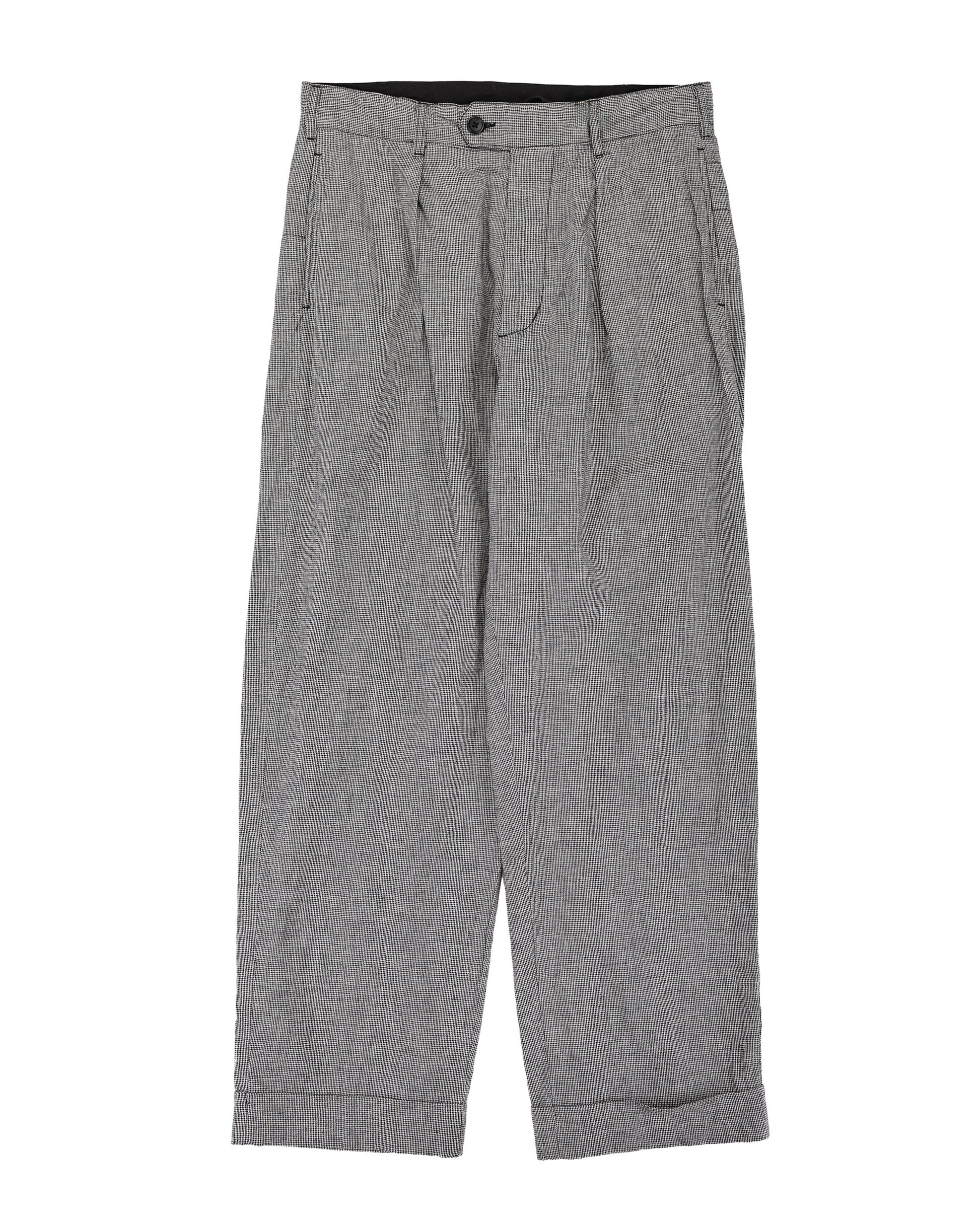 lost & found Engineered Garments Engineered Garments Carlyle Pant Black/Grey CL Houndstooth