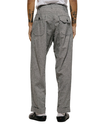 lost & found Engineered Garments Engineered Garments Carlyle Pant Black/Grey CL Houndstooth