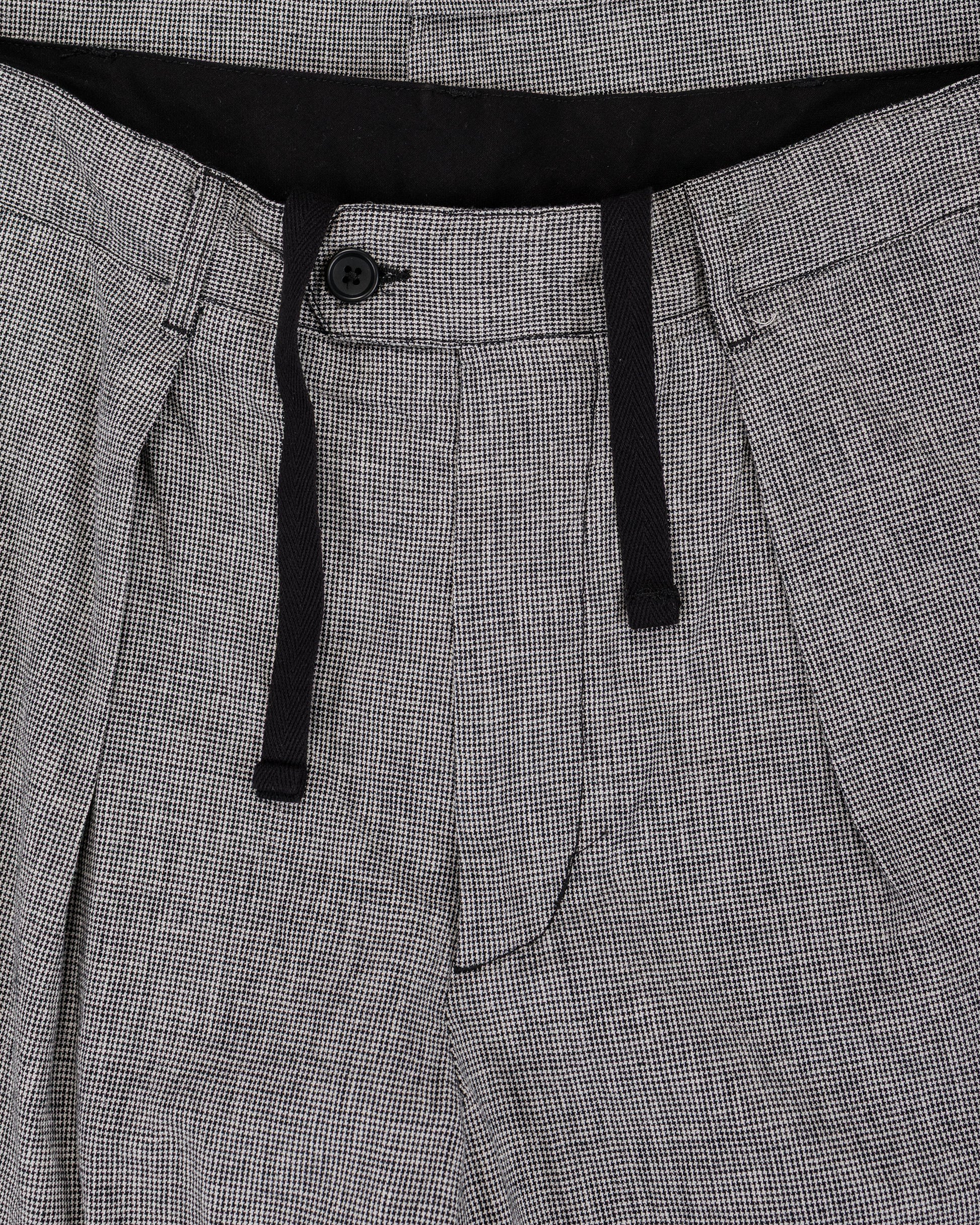 lost & found Engineered Garments Engineered Garments Carlyle Pant Black/Grey CL Houndstooth