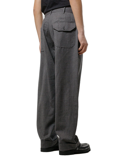 lost & found Engineered Garments Engineered Garments Carlyle Pant Charcoal Tropical Wool