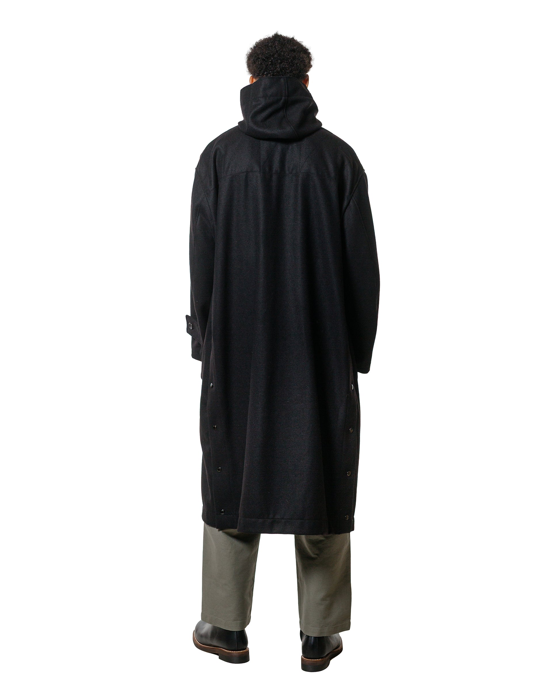 lost & found Engineered Garments Engineered Garments Duffle Coat Black 24oz Wool Melton