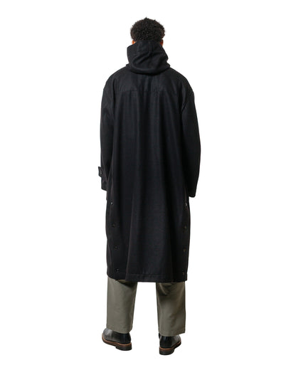 lost & found Engineered Garments Engineered Garments Duffle Coat Black 24oz Wool Melton