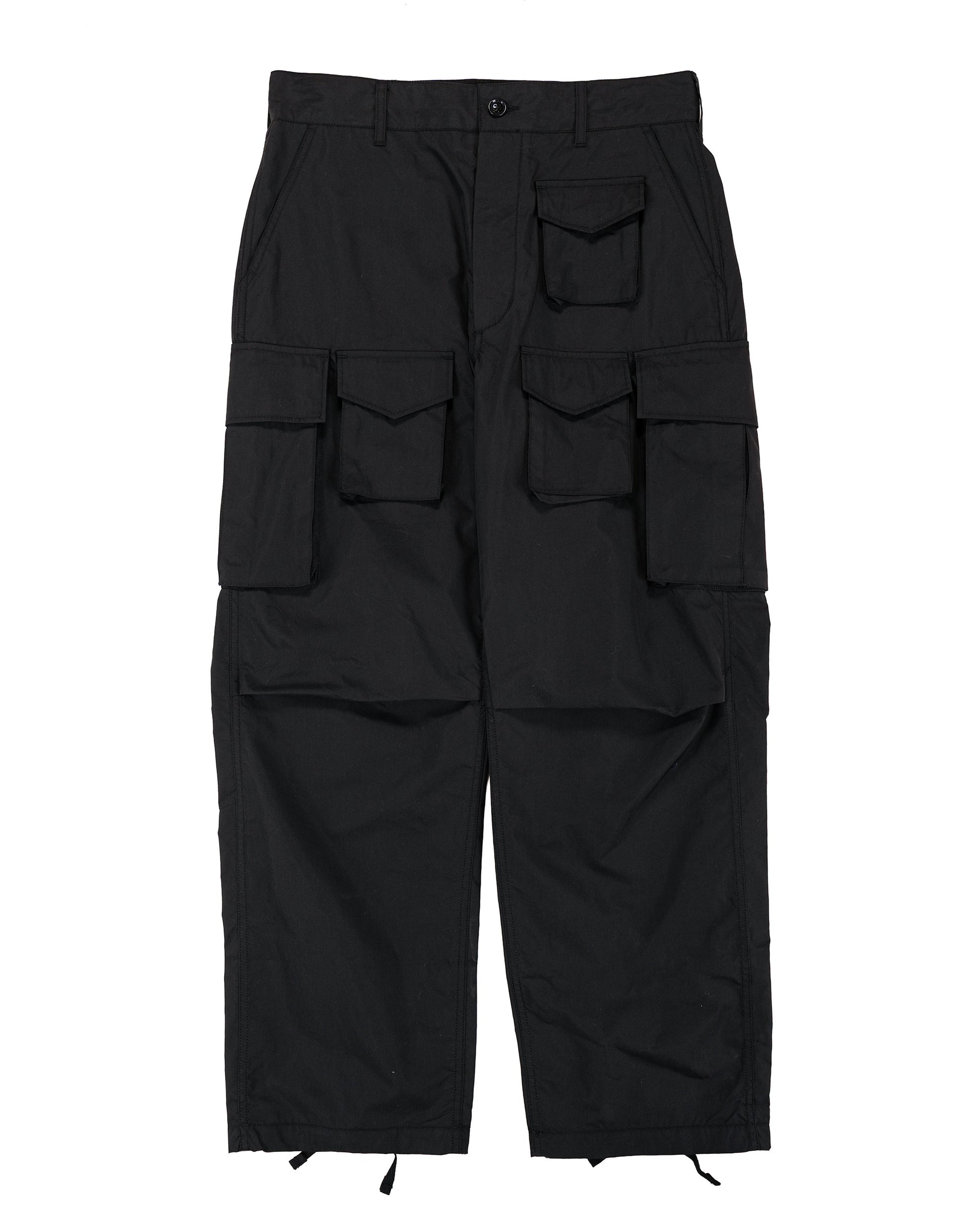 lost & found Engineered Garments Engineered Garments FA Pant Black Lt.Weight Nyco Poplin