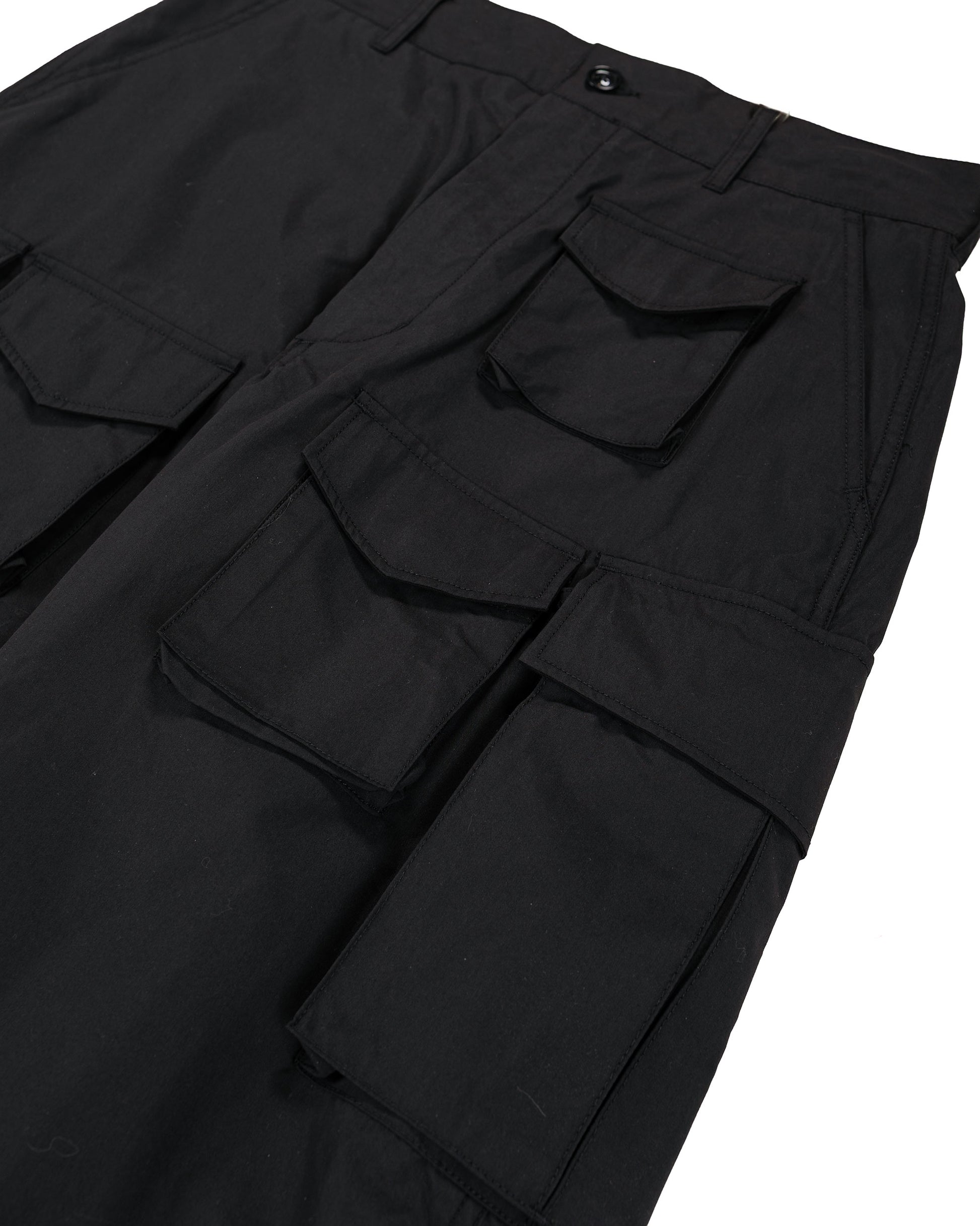 lost & found Engineered Garments Engineered Garments FA Pant Black Lt.Weight Nyco Poplin