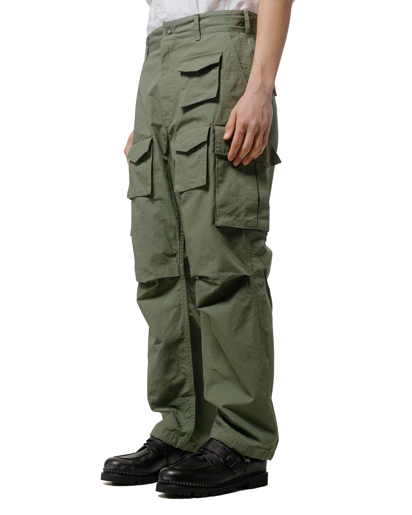 lost & found Engineered Garments Engineered Garments FA Pant Olive Cotton Ripstop