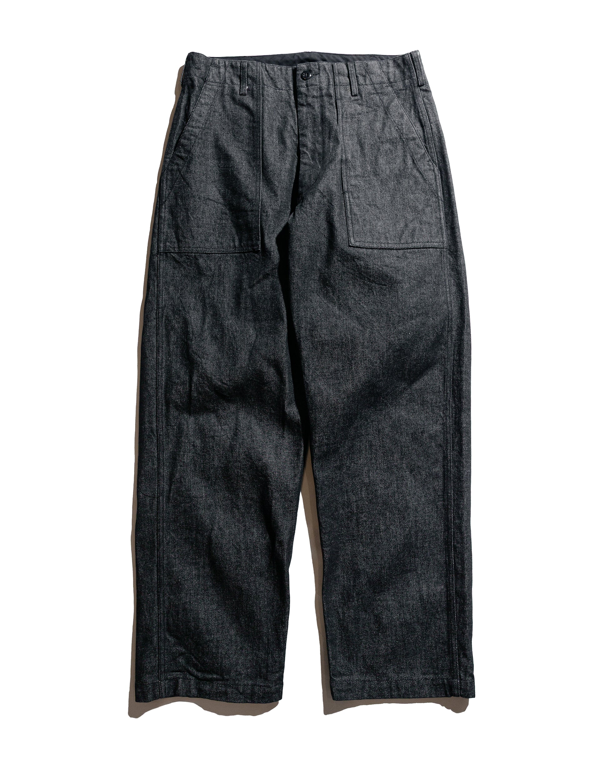 lost & found Engineered Garments Engineered Garments Fatigue Pant Black 14oz Cone Denim