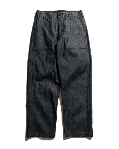 lost & found Engineered Garments Engineered Garments Fatigue Pant Black 14oz Cone Denim
