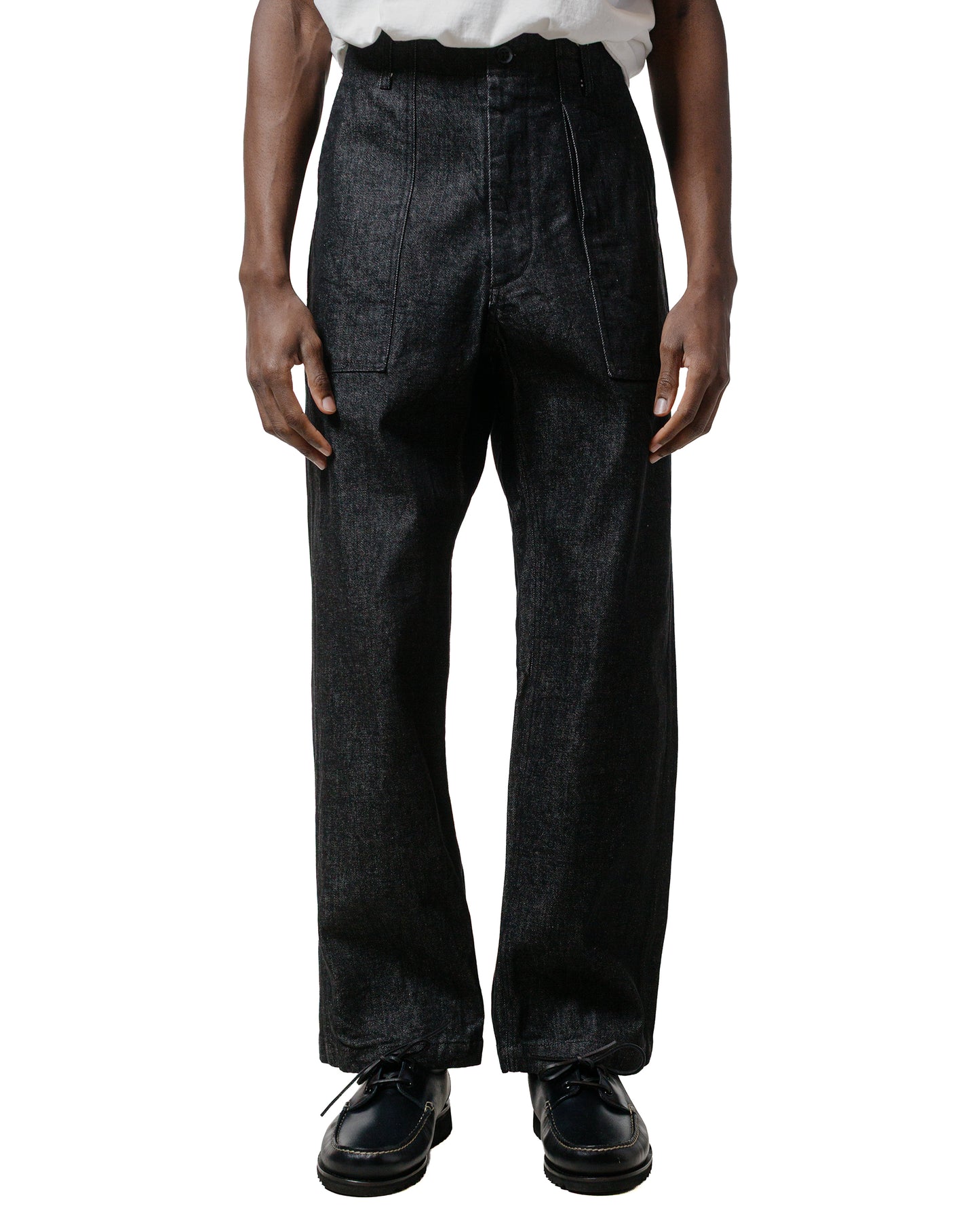 lost & found Engineered Garments Engineered Garments Fatigue Pant Black 14oz Cone Denim