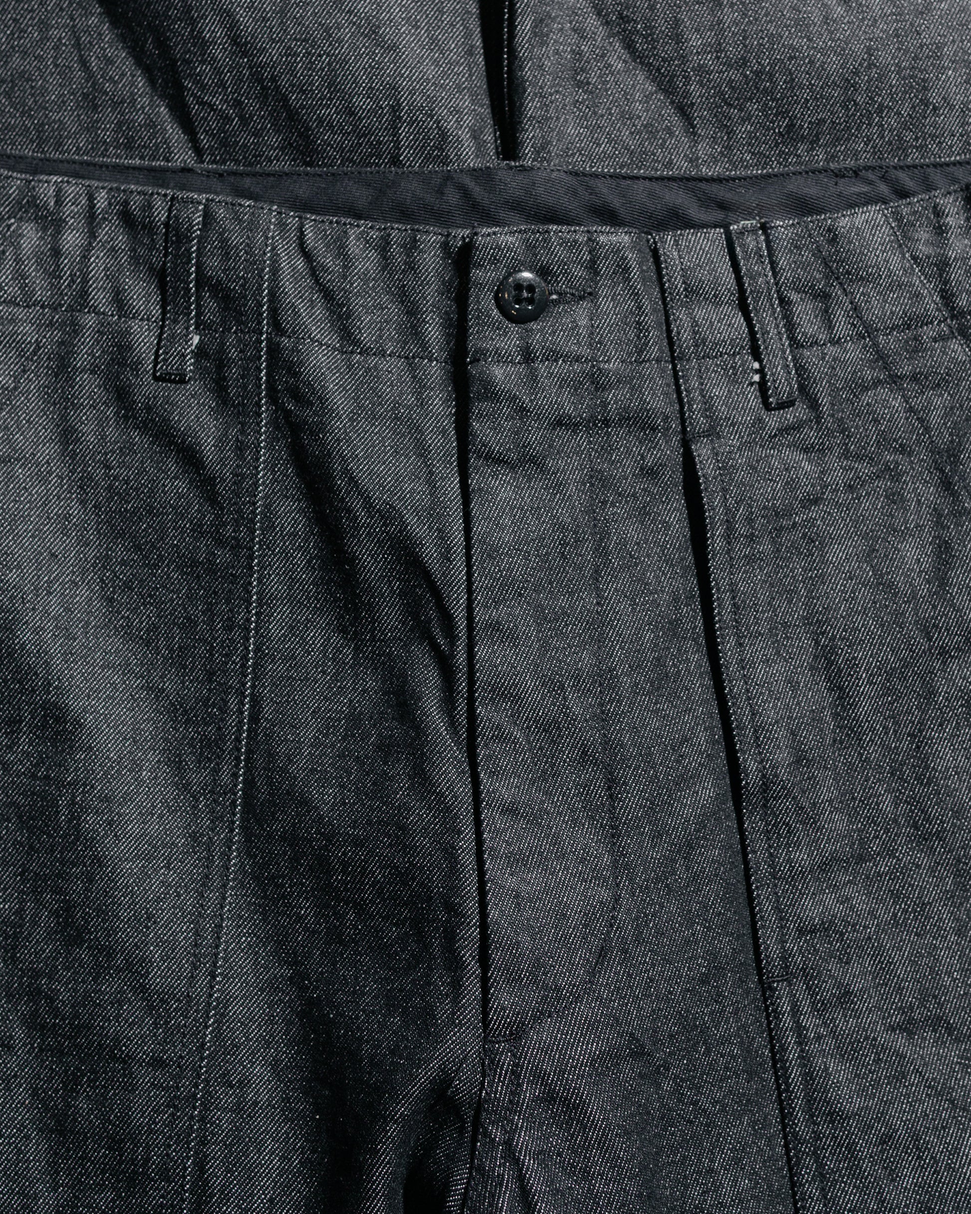 lost & found Engineered Garments Engineered Garments Fatigue Pant Black 14oz Cone Denim