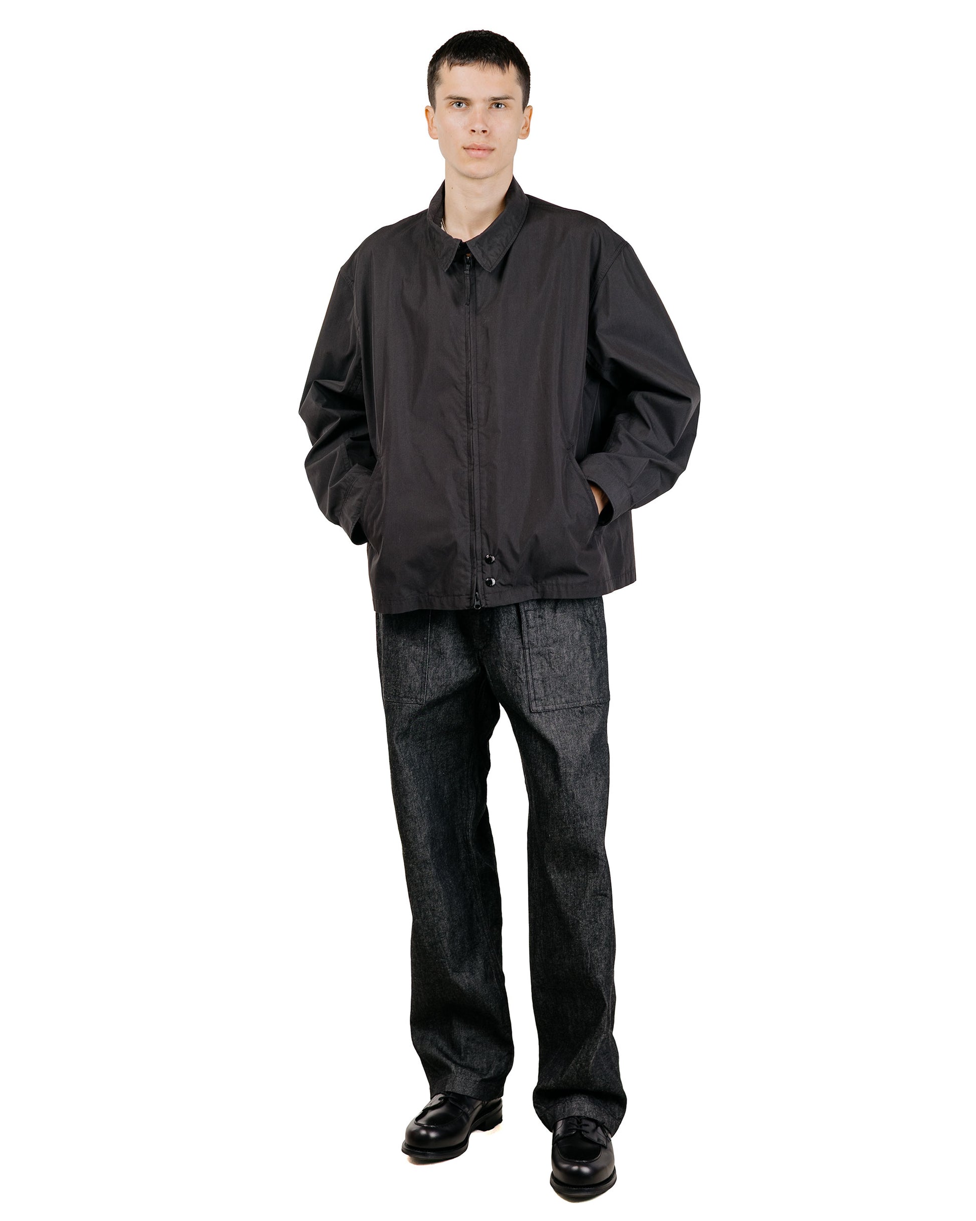 Engineered Garments Fatigue Pant Black Cotton Cone Denim