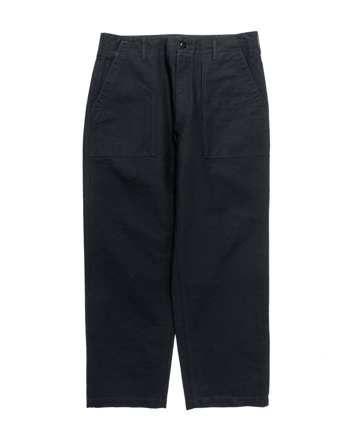 lost & found Engineered Garments Engineered Garments Fatigue Pant Black Cotton Double Cloth