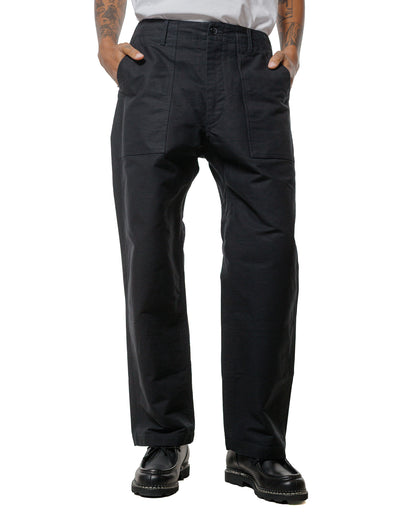 lost & found Engineered Garments Engineered Garments Fatigue Pant Black Cotton Double Cloth