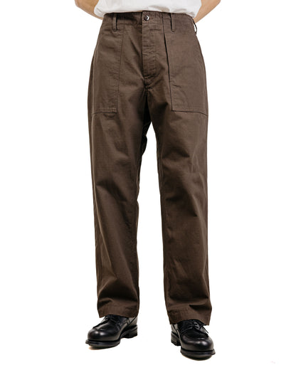 Engineered Garments Fatigue Pant Brown 10oz Duck Canvas
