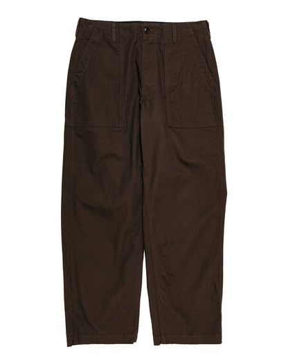 Engineered Garments Fatigue Pant DK. Brown Heavyweight Cotton Ripstop