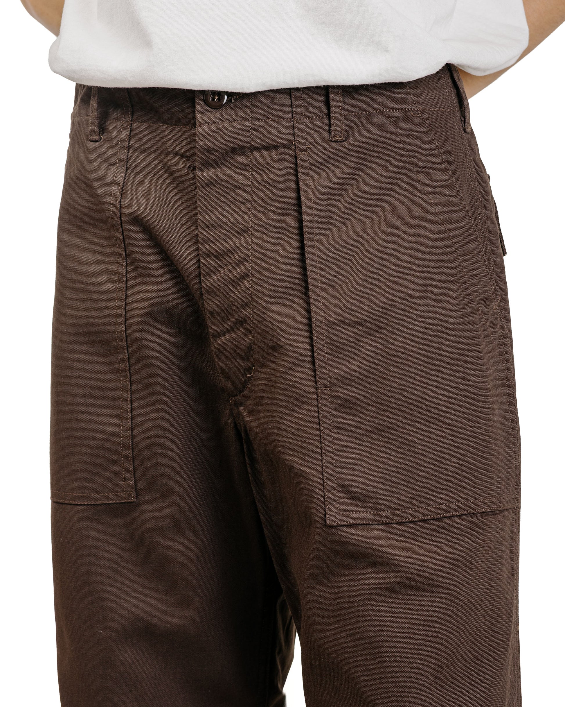 Engineered Garments Fatigue Pant DK. Brown Heavyweight Cotton Ripstop