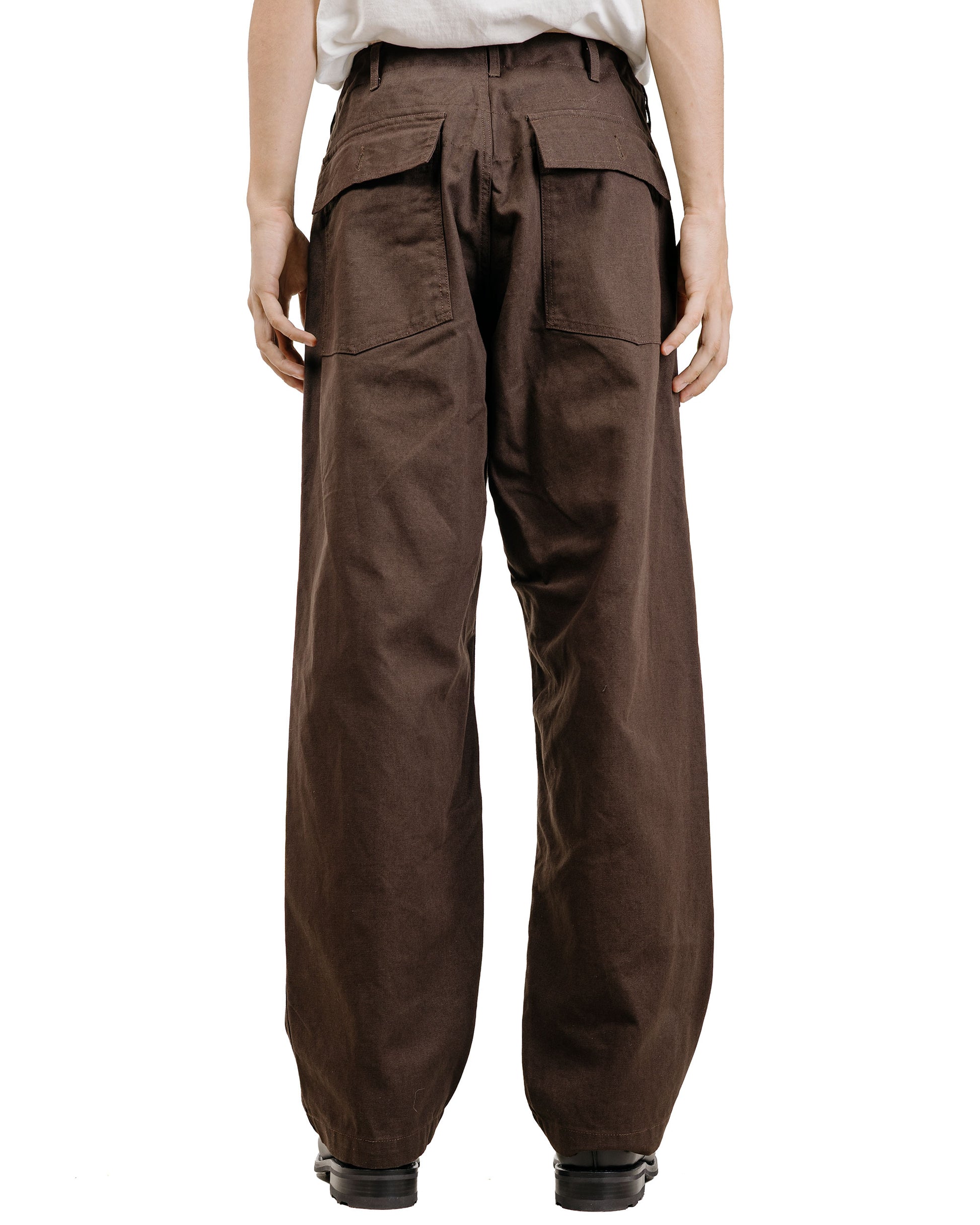 Engineered Garments Fatigue Pant DK. Brown Heavyweight Cotton Ripstop