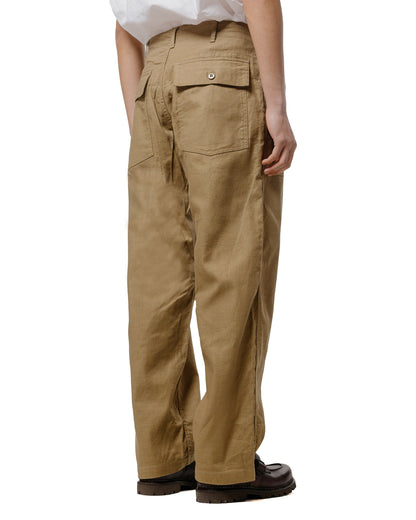 lost & found Engineered Garments Engineered Garments Fatigue Pant Khaki CL Java Cloth
