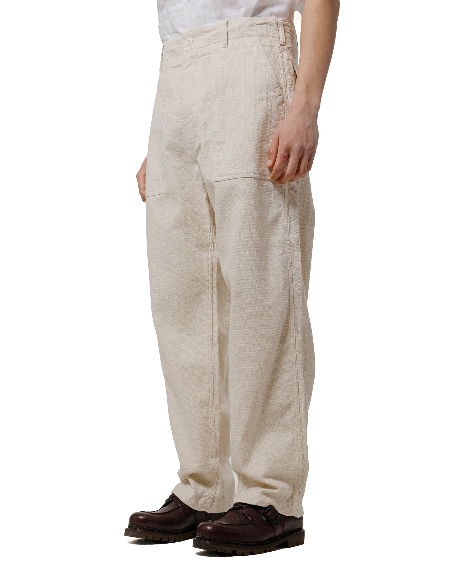 lost & found Engineered Garments Engineered Garments Fatigue Pant Natural CL Java Cloth