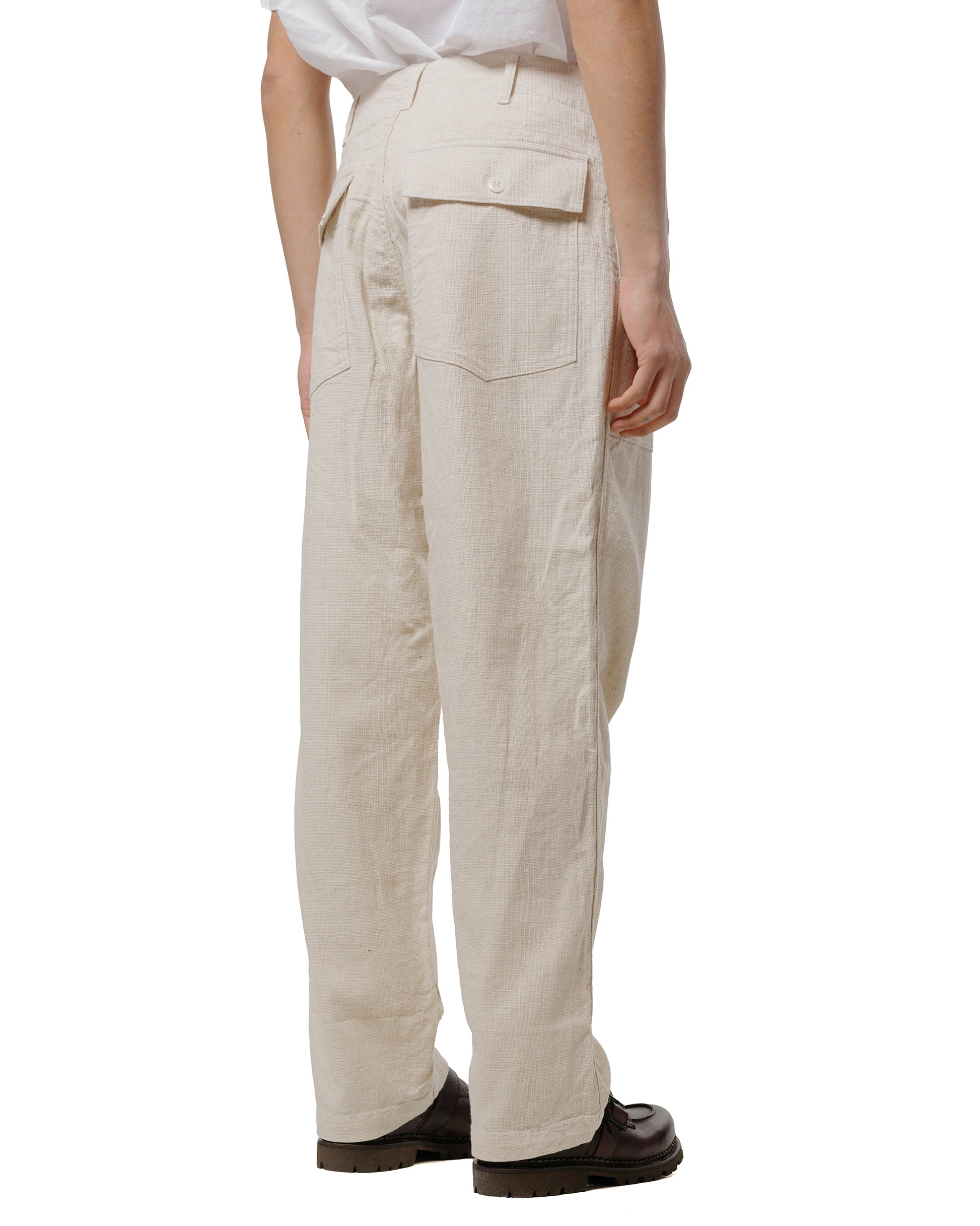 lost & found Engineered Garments Engineered Garments Fatigue Pant Natural CL Java Cloth