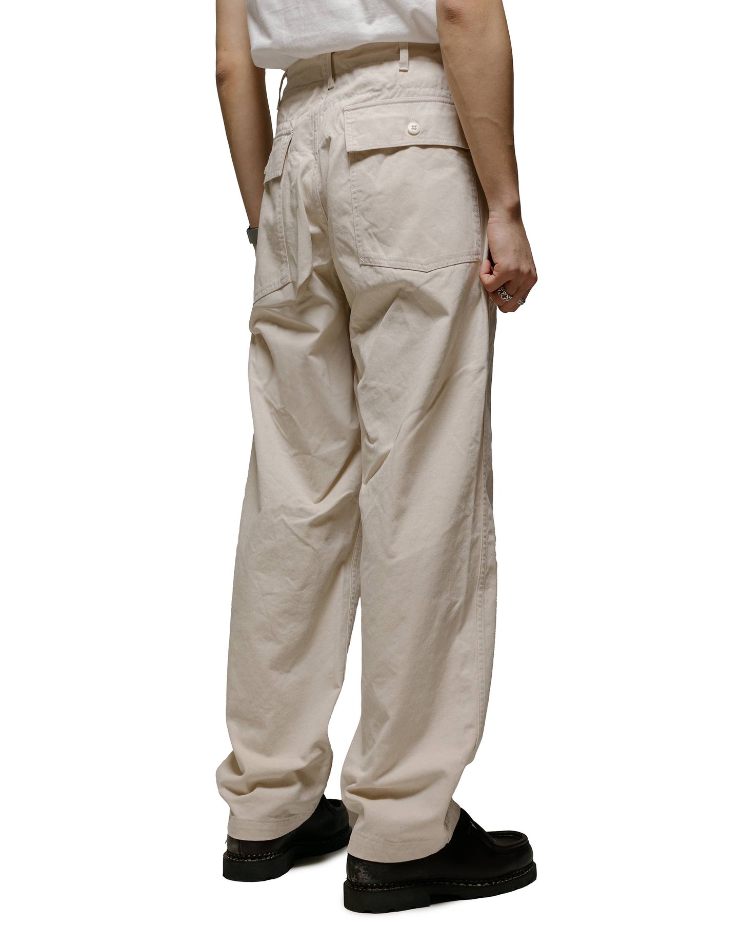 lost & found Engineered Garments Engineered Garments Fatigue Pant Natural Chino Twill