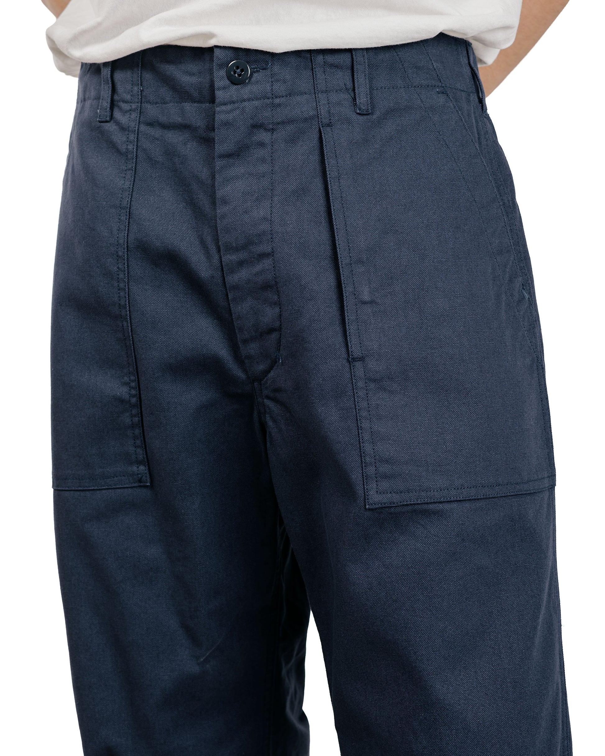 Engineered Garments Fatigue Pant Navy 10oz Duck Canvas