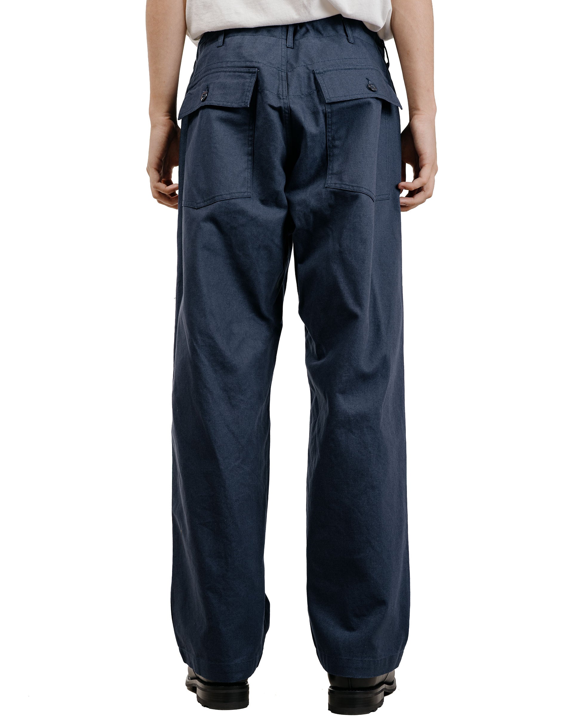 Engineered Garments Fatigue Pant Navy 10oz Duck Canvas
