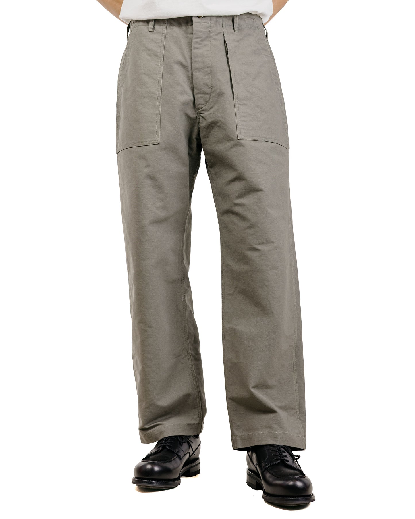 Engineered Garments Fatigue Pant Olive Cotton Double Cloth